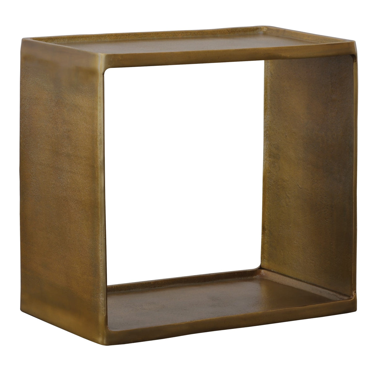 Derwent Antique Brass Side Table