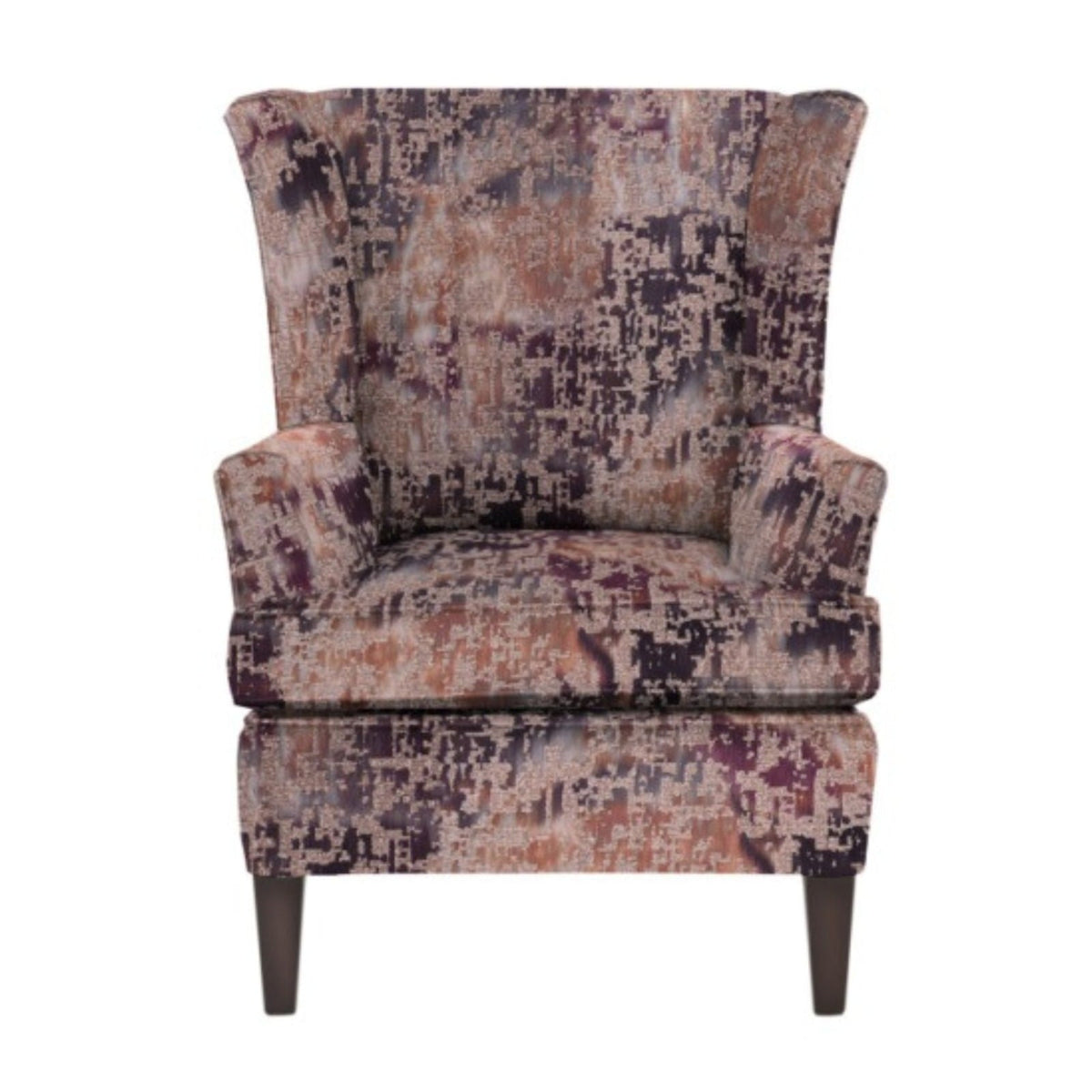 Duresta Grafton Wing Chair in Water Garden Blush