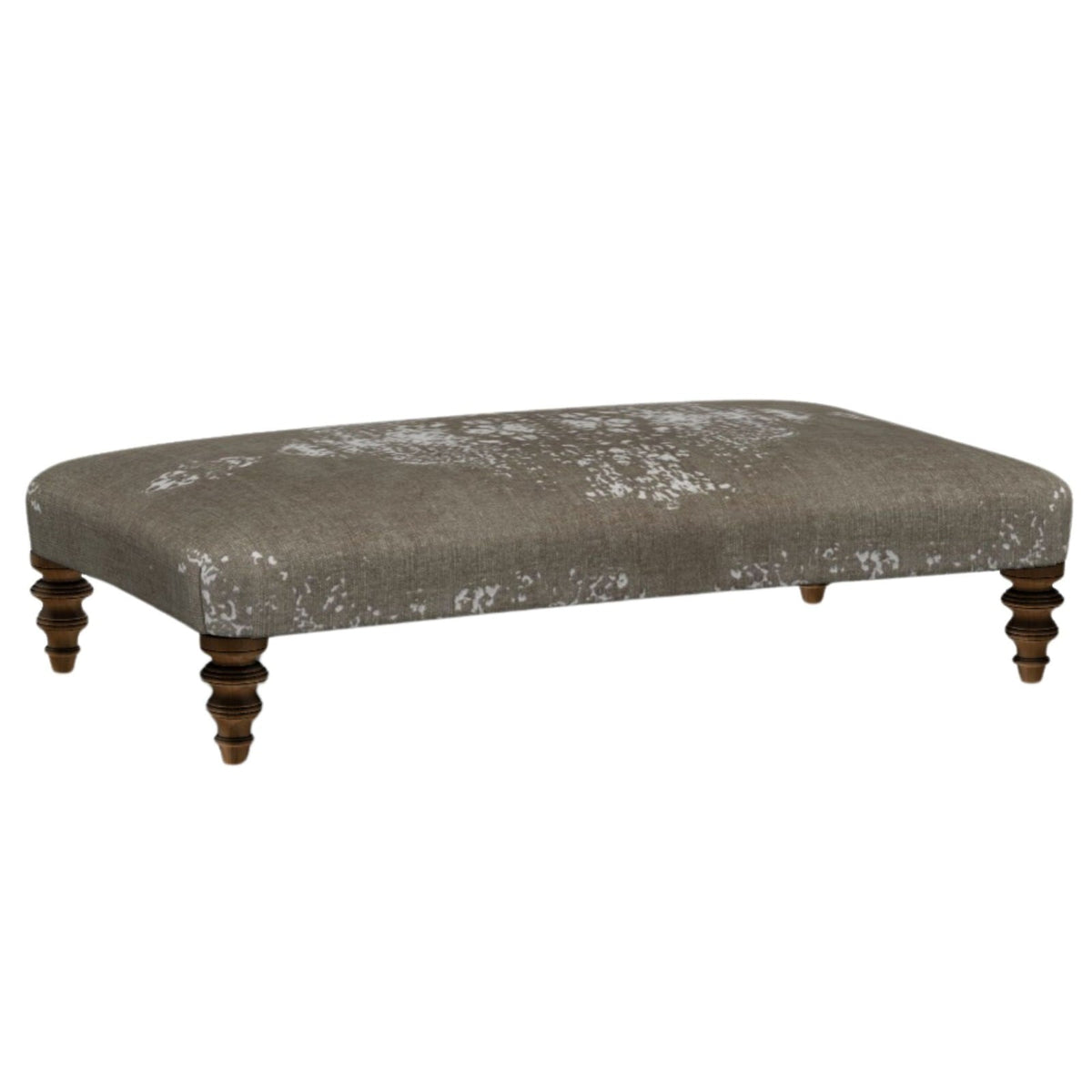 Jacaranda Curved Plain Top Stool Made To Order