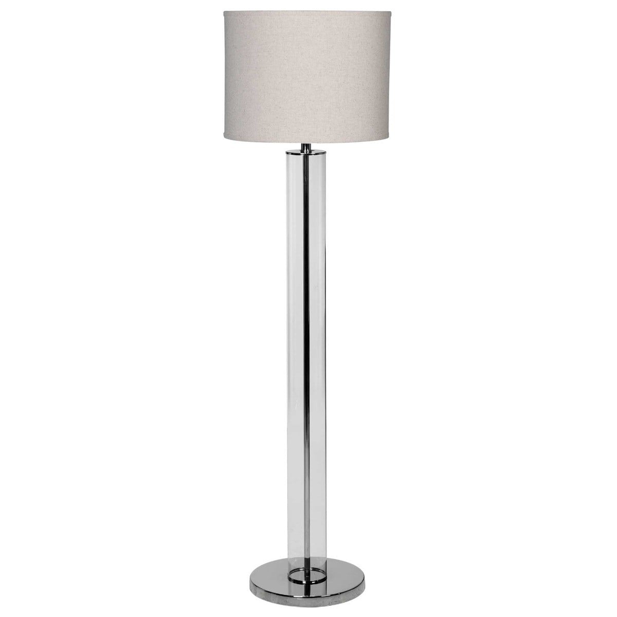 Pavilion Chic Floor Lamp Monroe in Glass