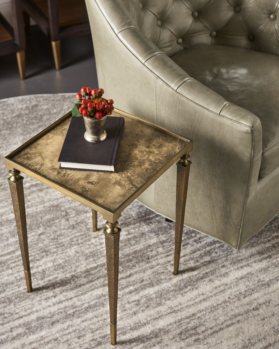 Hamilton Burl Side Table
