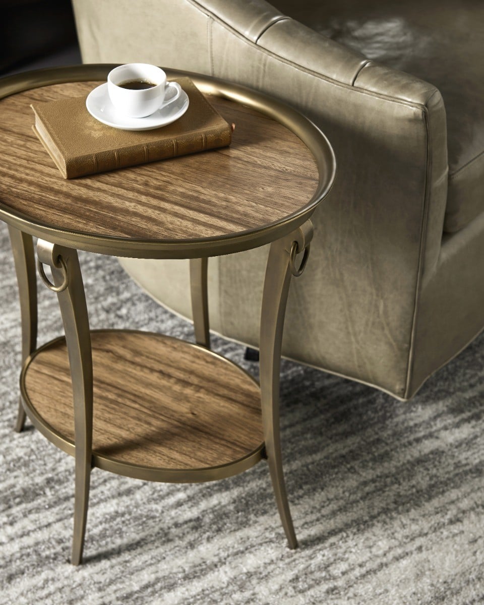 Hamilton Oval Accent Table