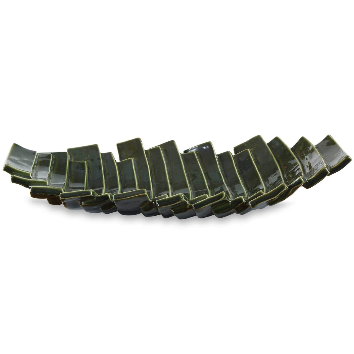 Harbor Ridge Olive Green Bowl
