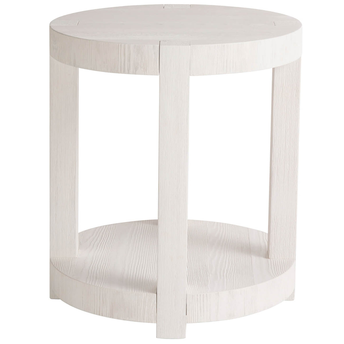 Hermosa Side Table in White Sand