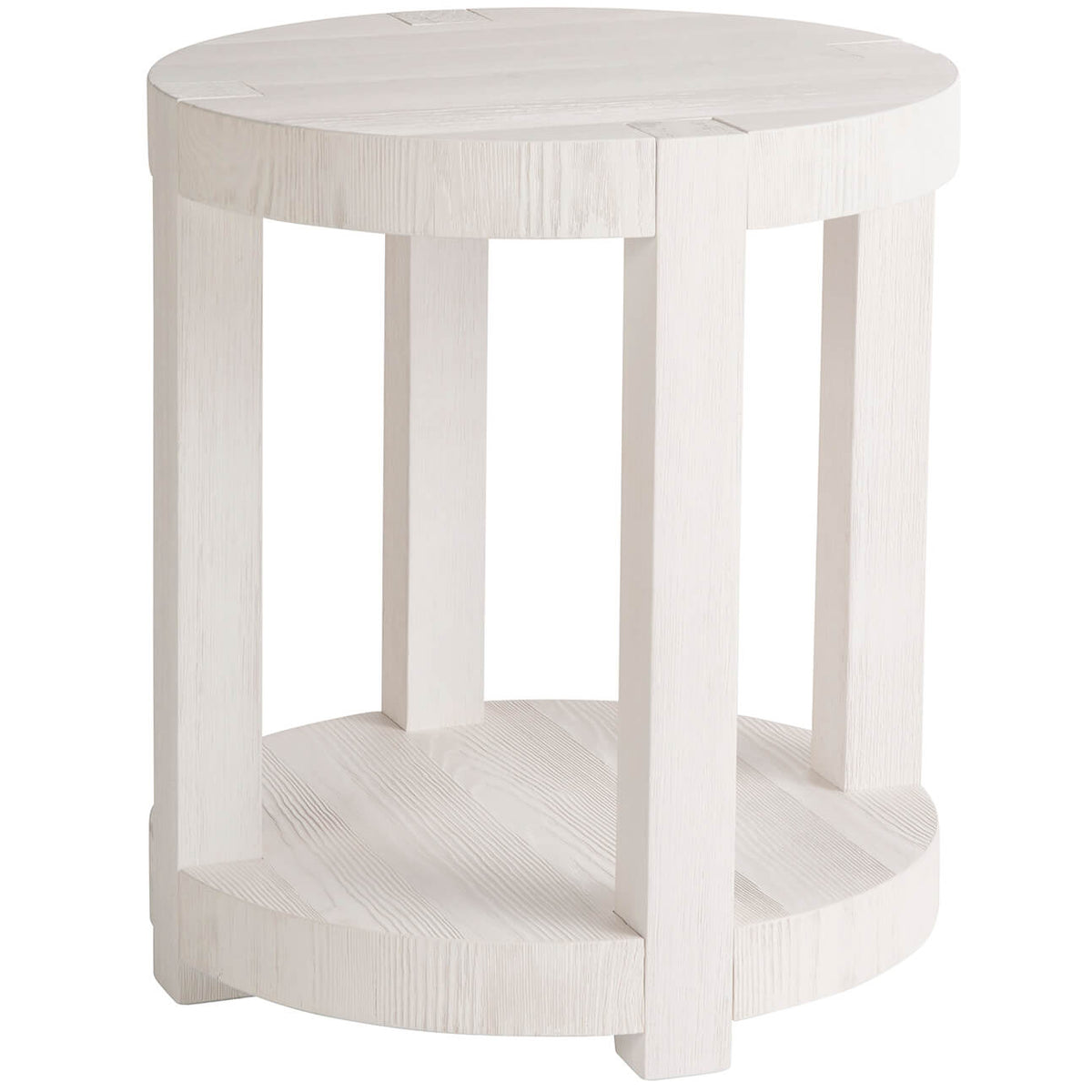 Hermosa Side Table in White Sand
