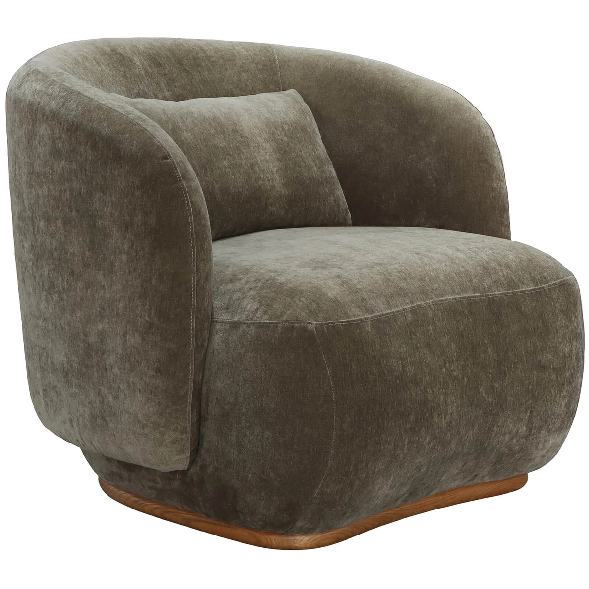 Heythrop Swivel Chair in Moss