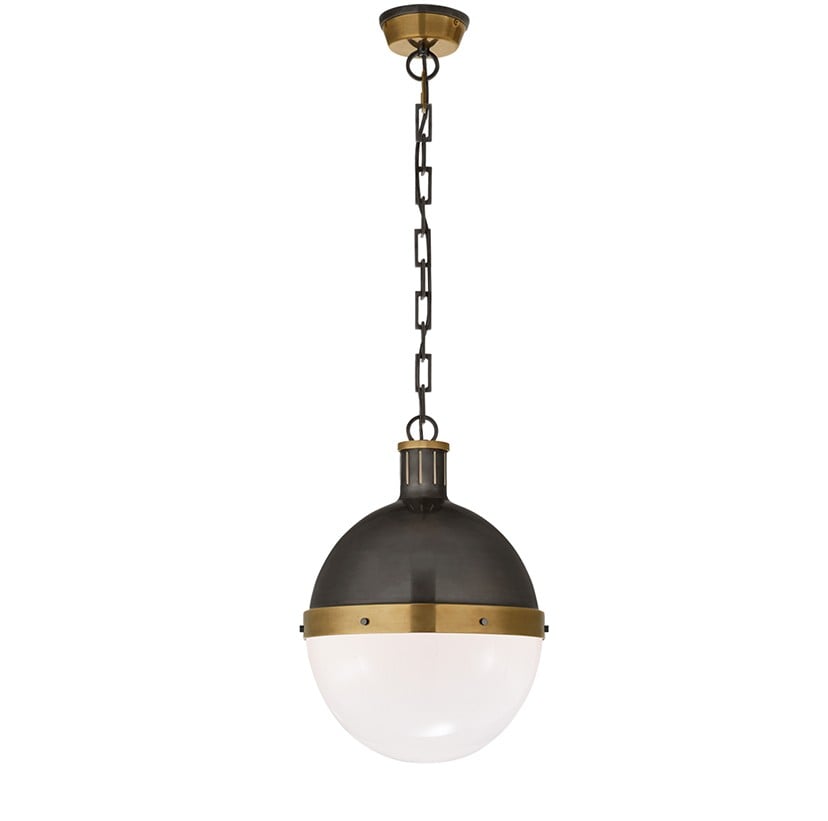 Hicks Large Pendant | Bronze & Antique Brass