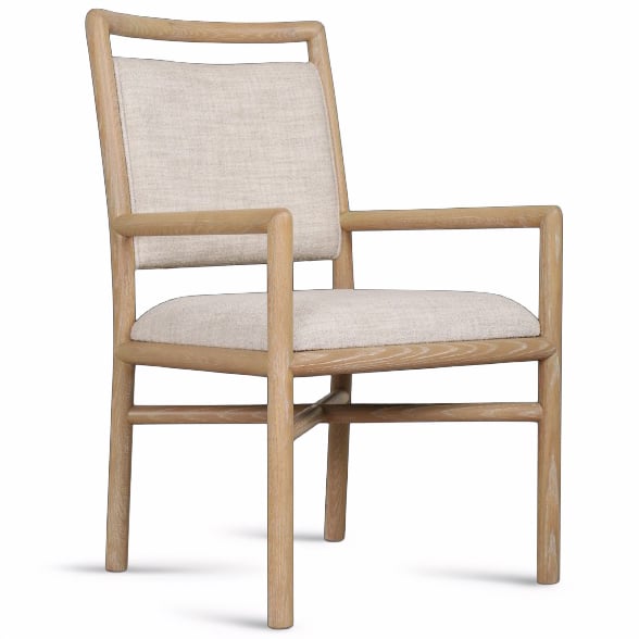 Montauk Upholstered Dining Armchair in Light