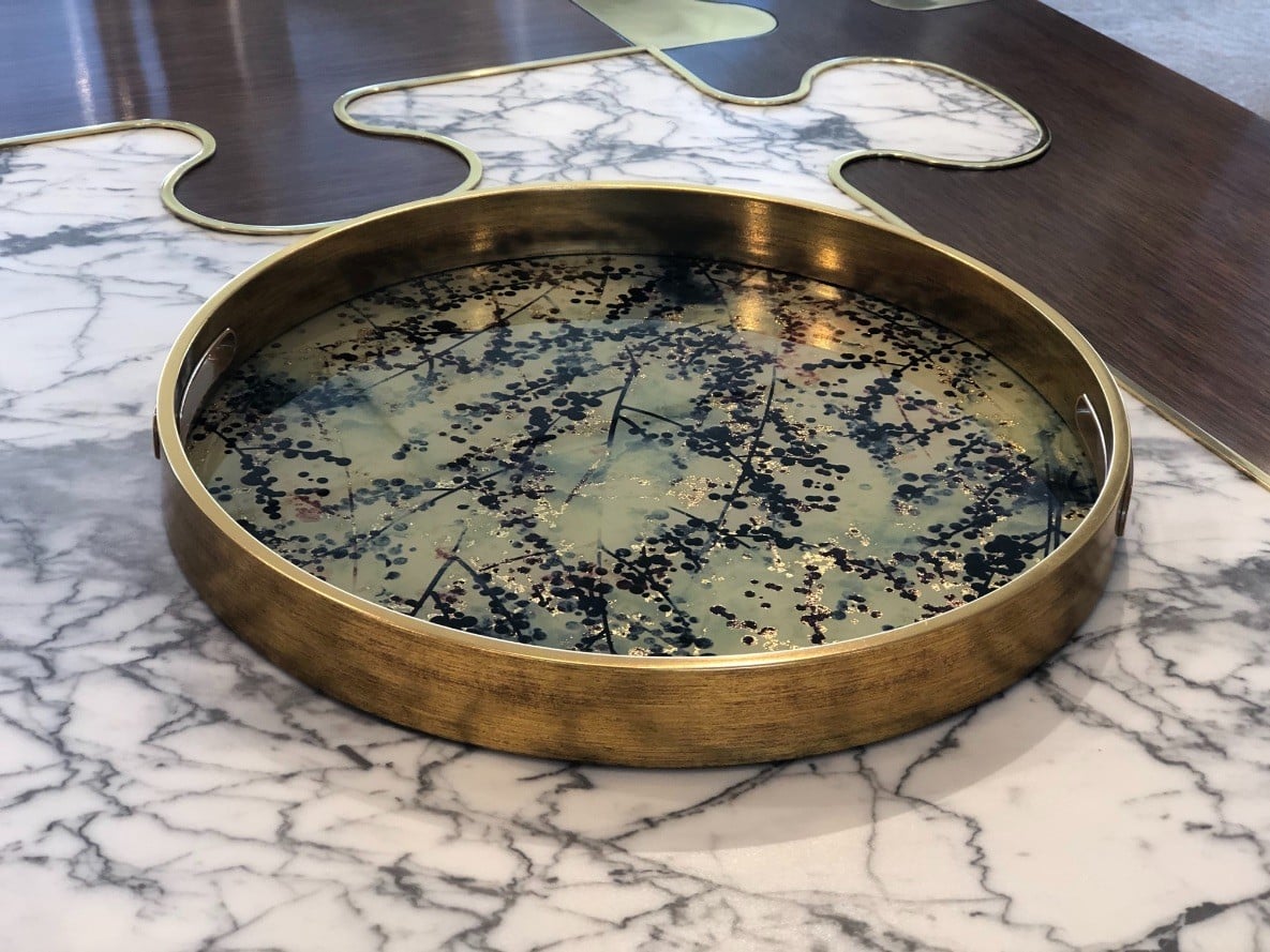 Cricklade Gold Tray