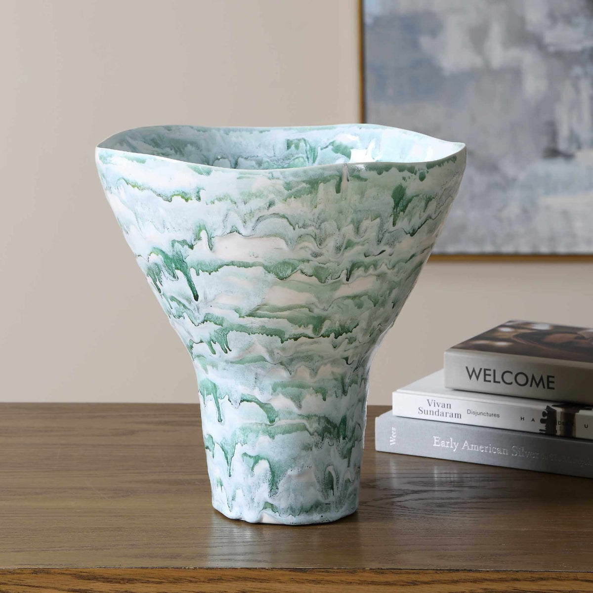 Jameis Ceramic Watercolour Vase