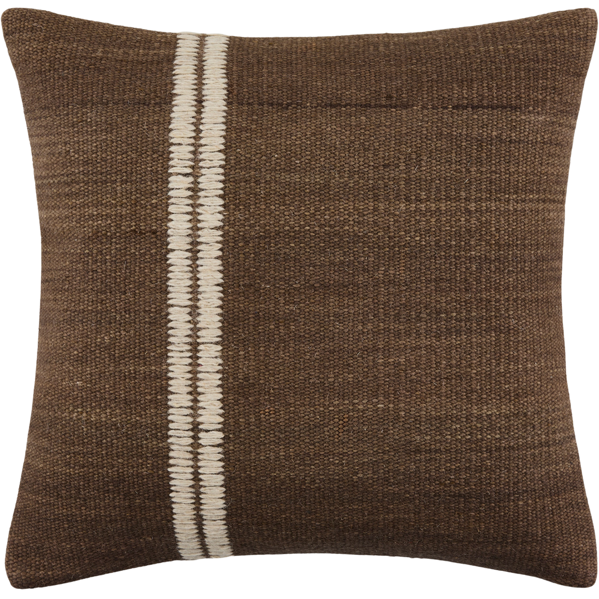 Jundah Woven Cushion in Brown - 51 x 51 cm