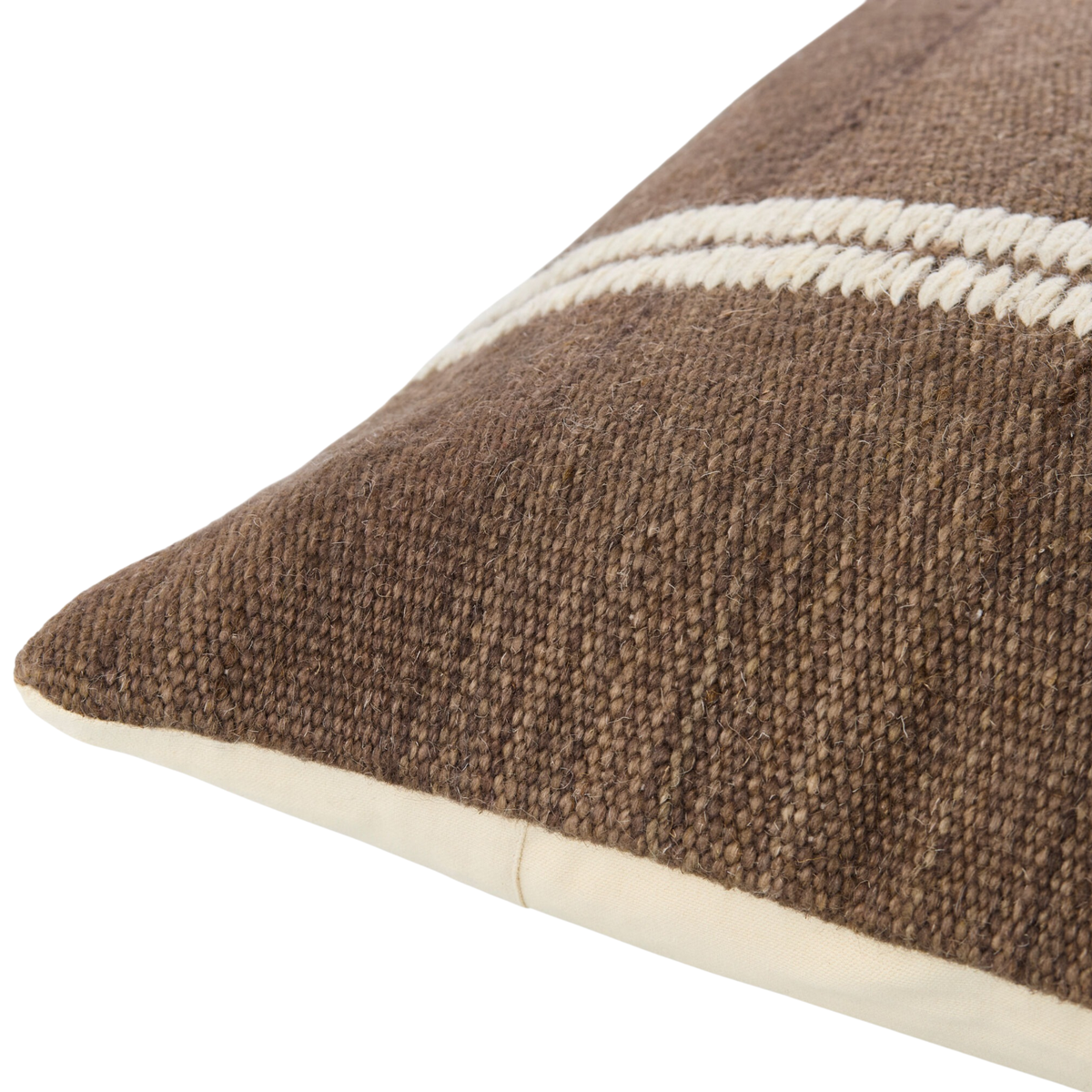 Jundah Woven Cushion in Brown - 51 x 51 cm