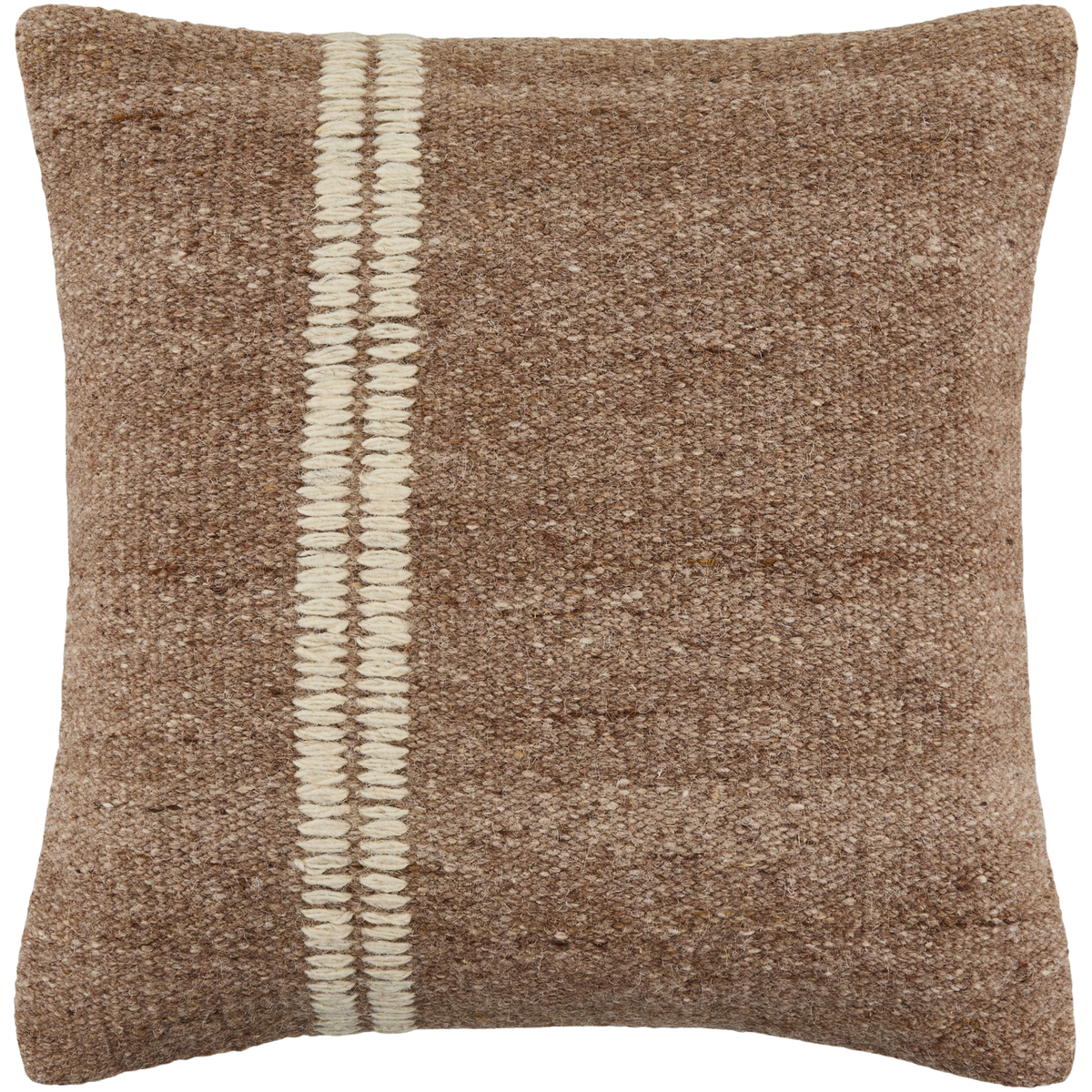 Jundah Woven Cushion in Light Brown - 51 x 51 cm