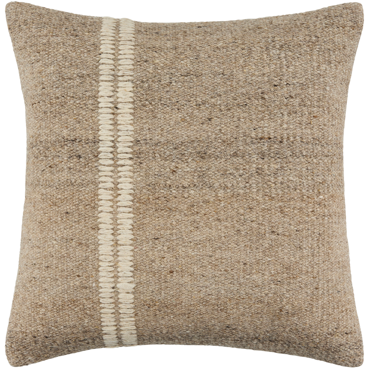 Jundah Woven Cushion in Warm Natural - 51 x 51 cm