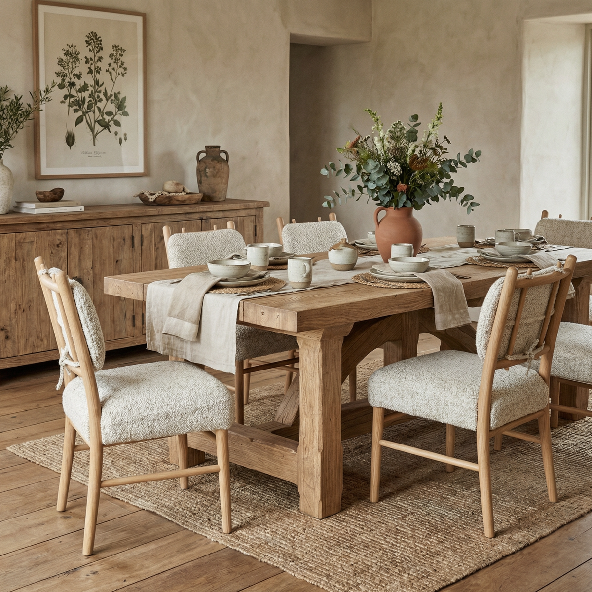 Ironbridge Solid Oak Dining Table - 240cm