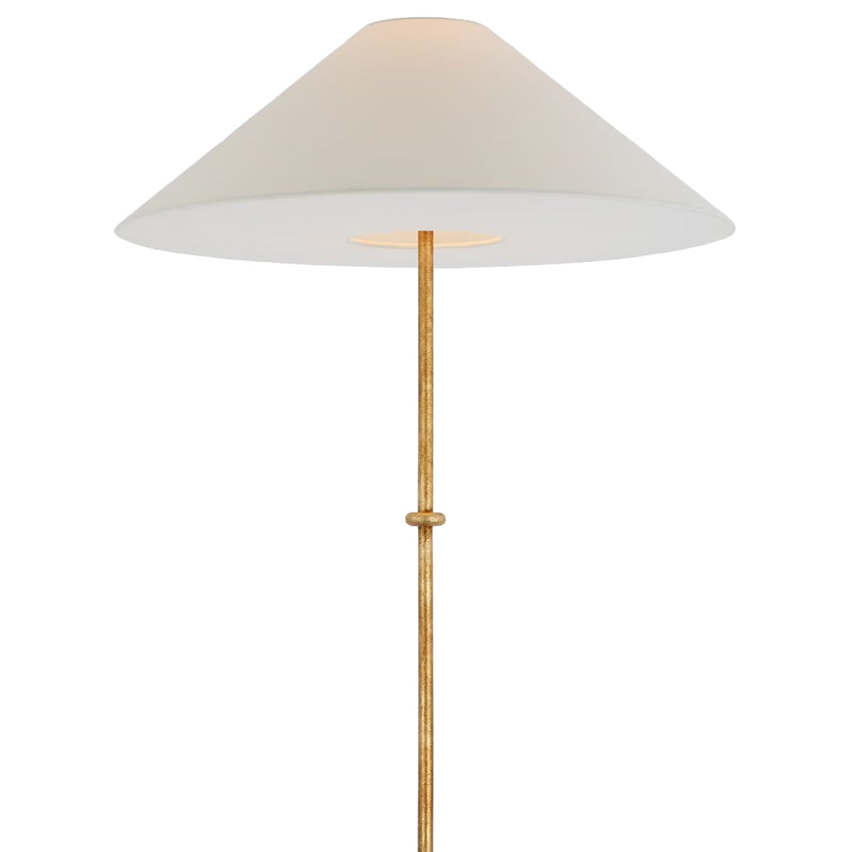 Zealous 62" Floor Lamp in Museum Gild