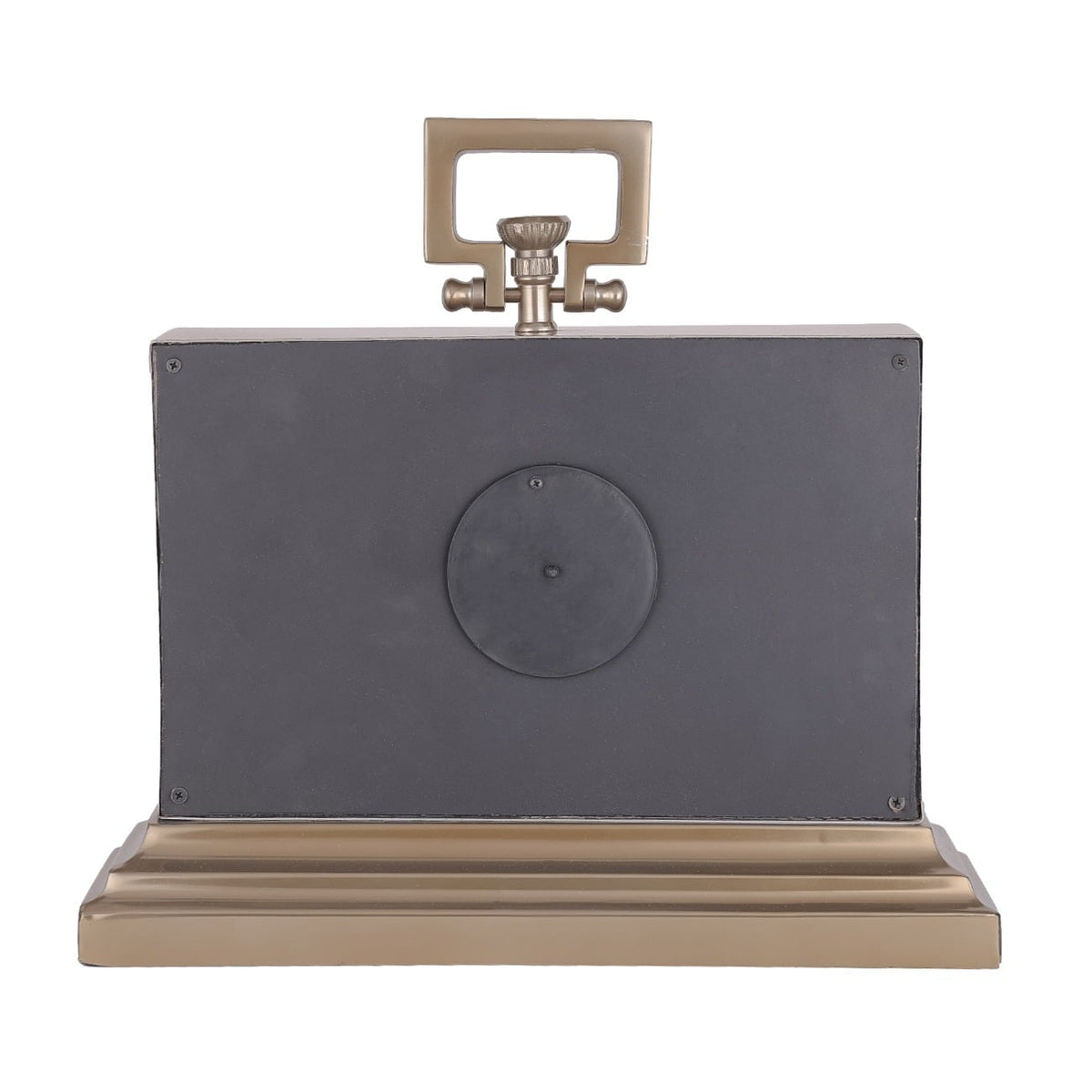 Latham Brass Rectangular Clock Small