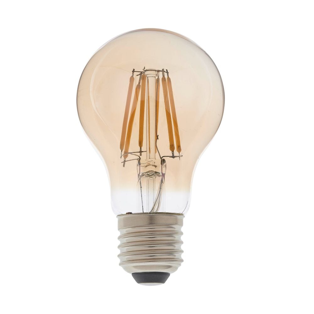 E27 LED Filament GLS Bulb Amber