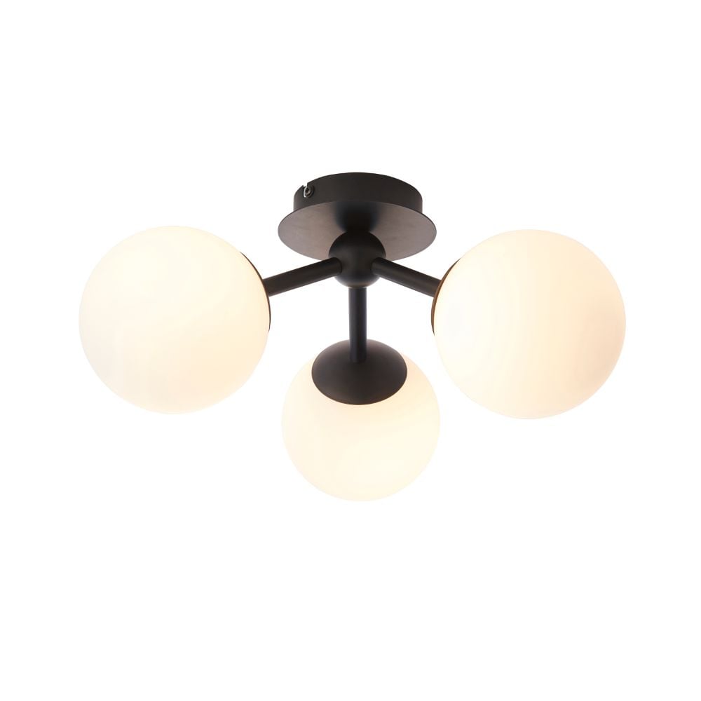 Bimini Large Ceiling Light Black