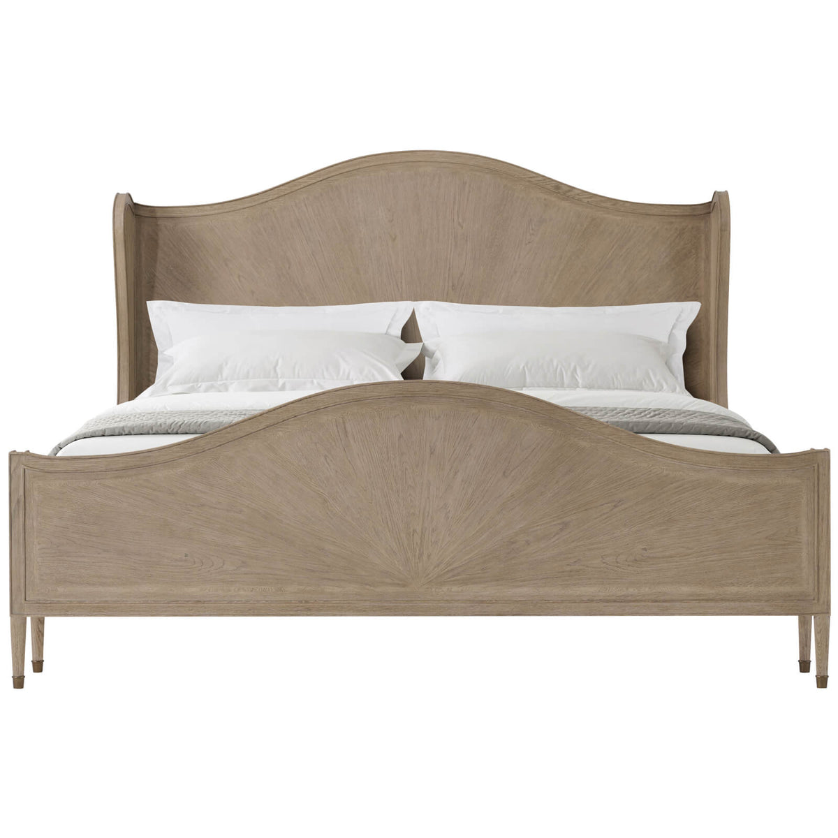 Linden Grove Bed in Riverwash Oak - UK Super King Size