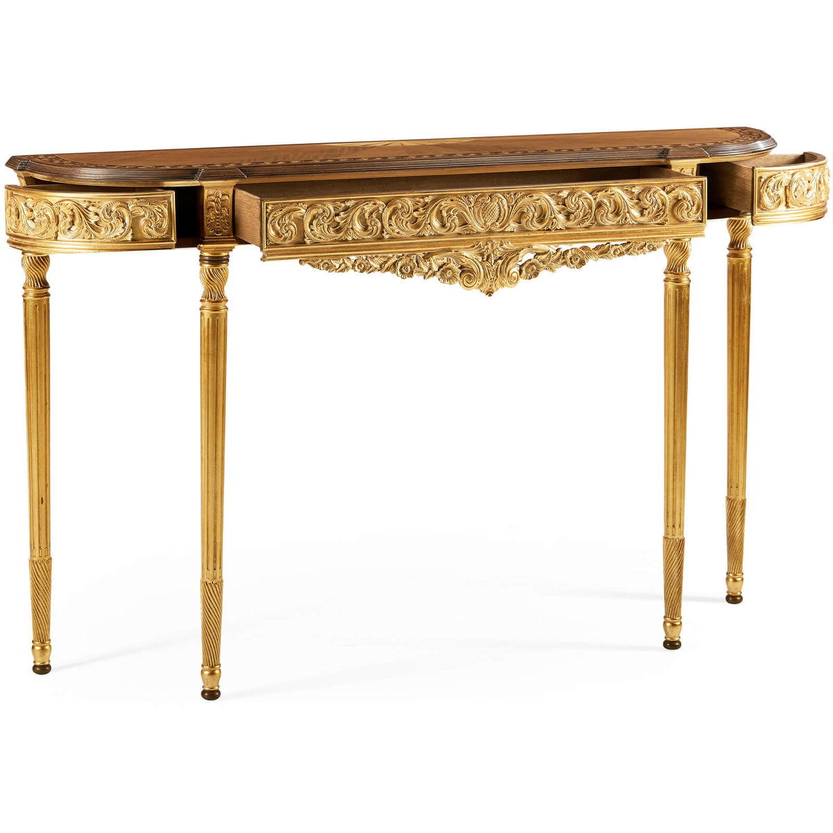 Louis IV Narrow Console Table