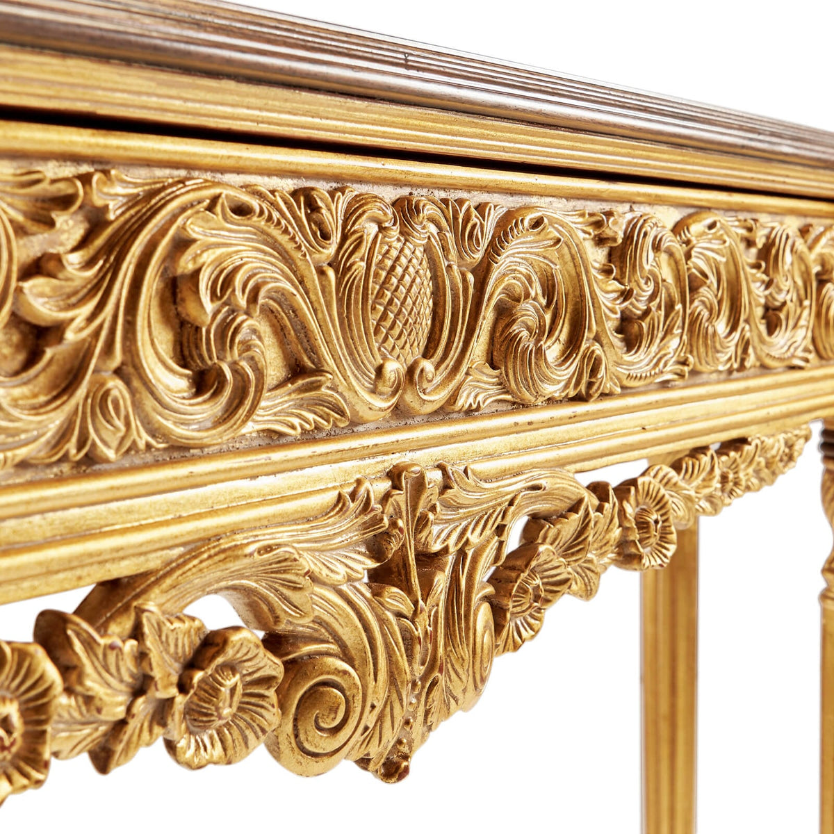 Louis IV Narrow Console Table
