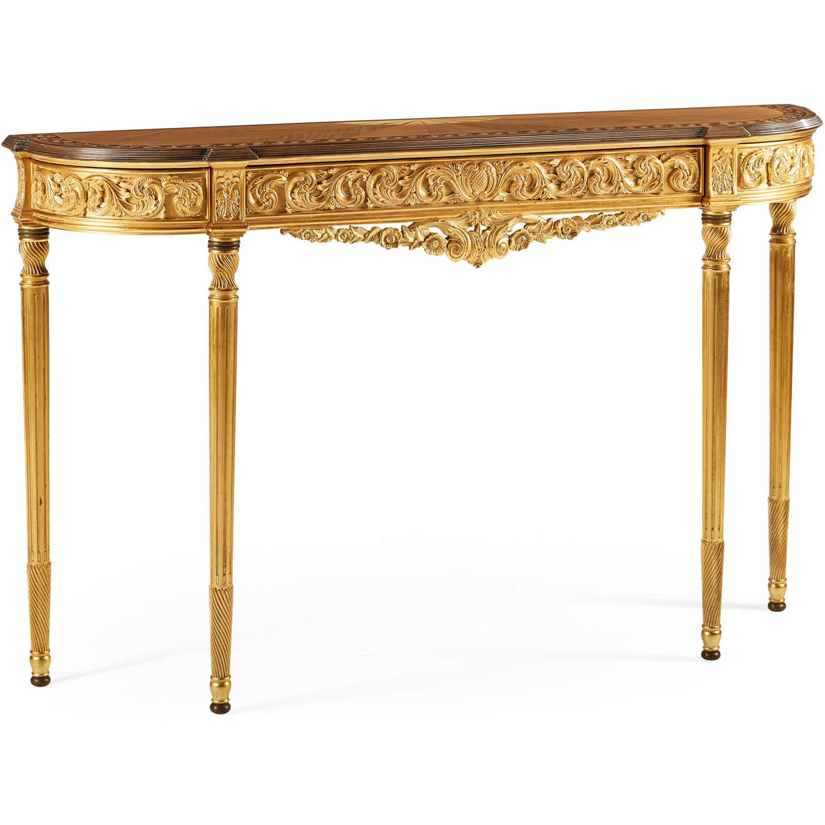 Louis IV Narrow Console Table
