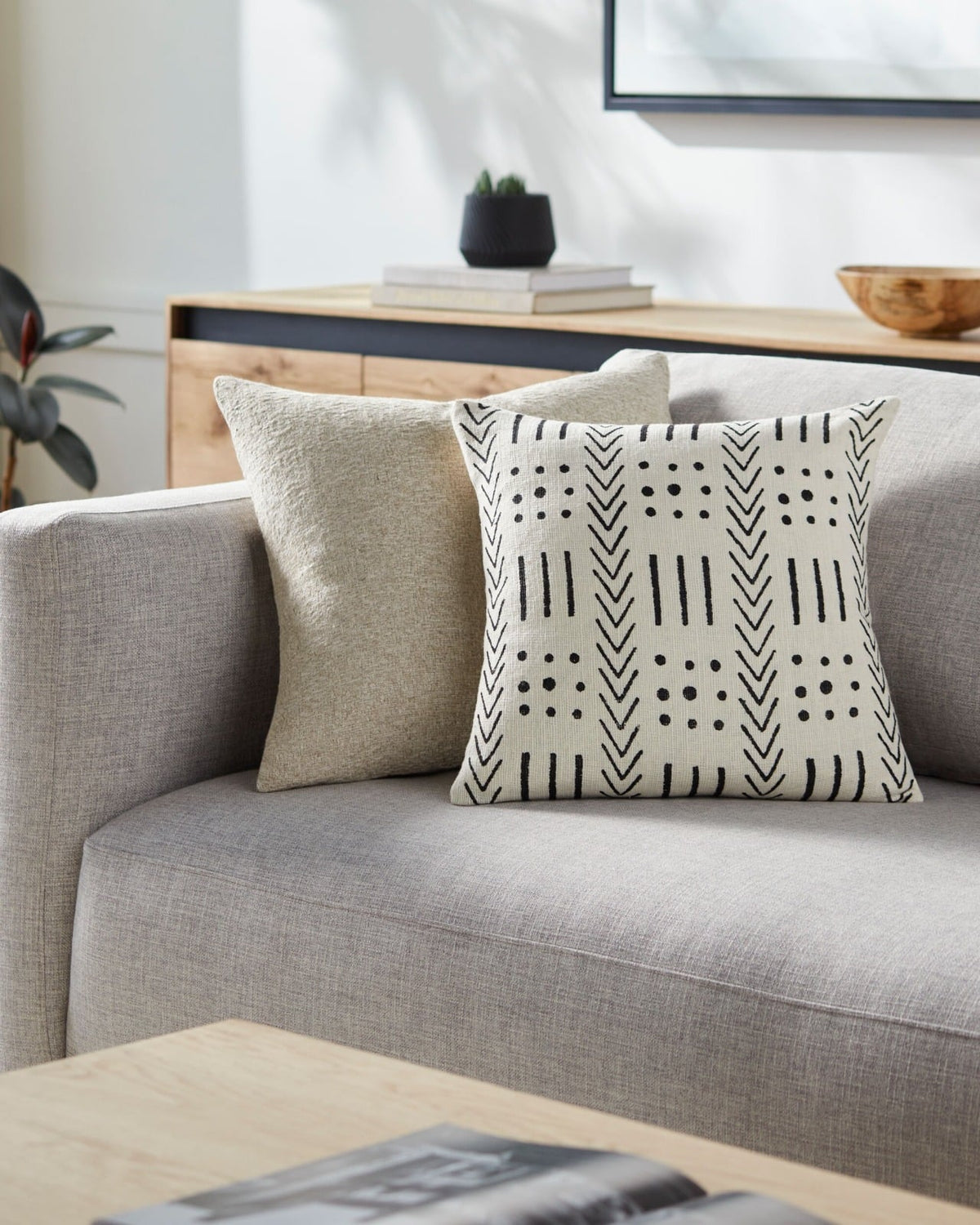 Malian Hand Woven Cushion - 51 x 51 cm