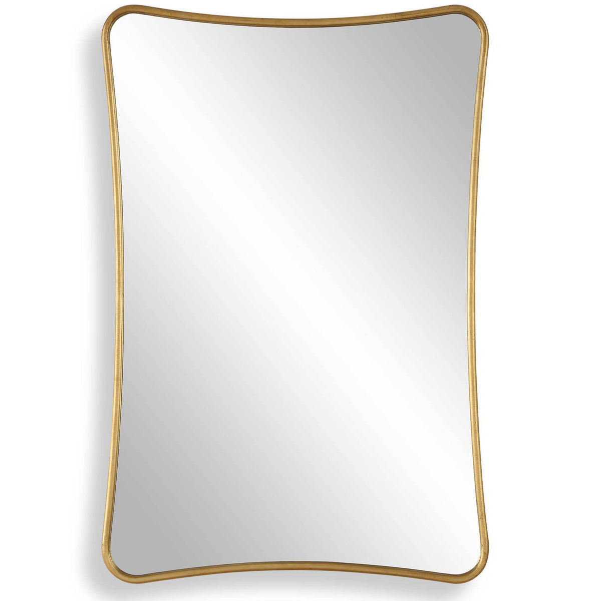 Marianne Mirror in Gold Leaf