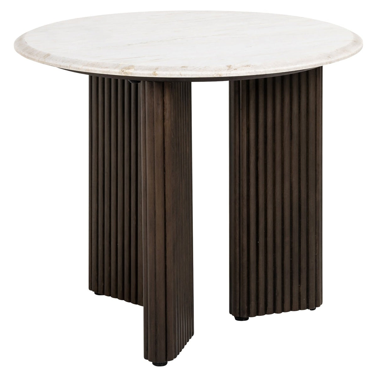 Mayfield Round Marble Side Table