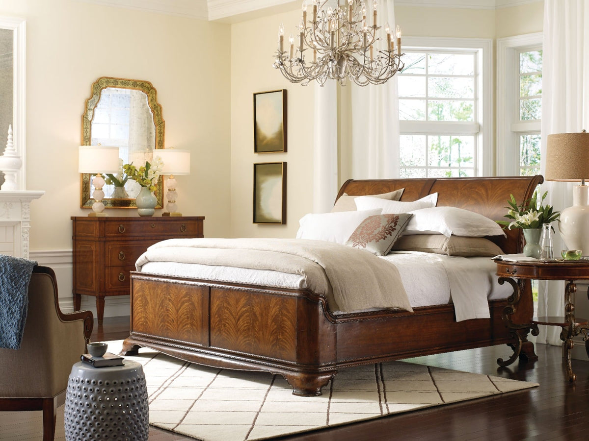 Monarch Sleigh Bed - King