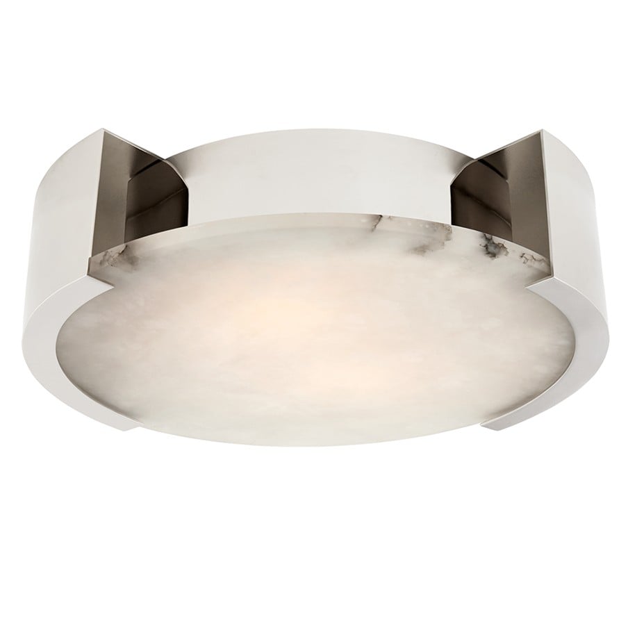 Melange Large Flush Mount | Polished Nickel