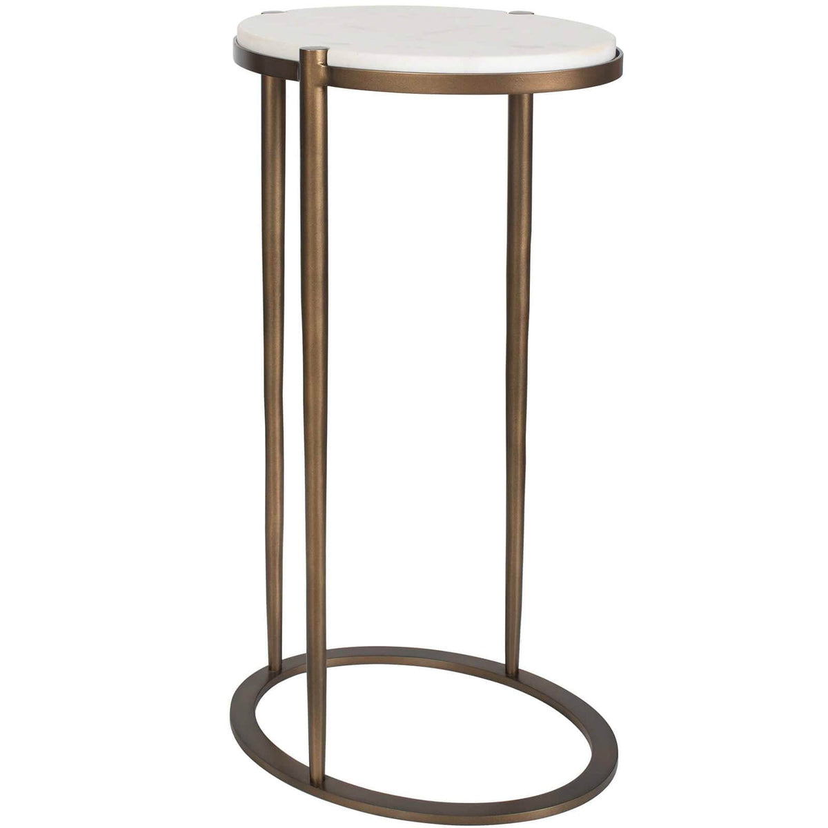 Mercier Round Marble Side Table