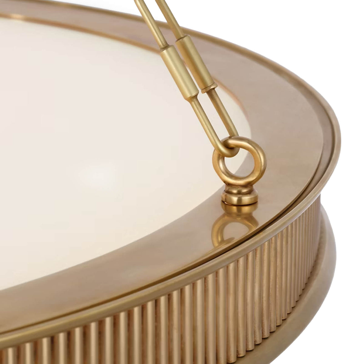 Matthew 24" Chandelier in Soft Brass