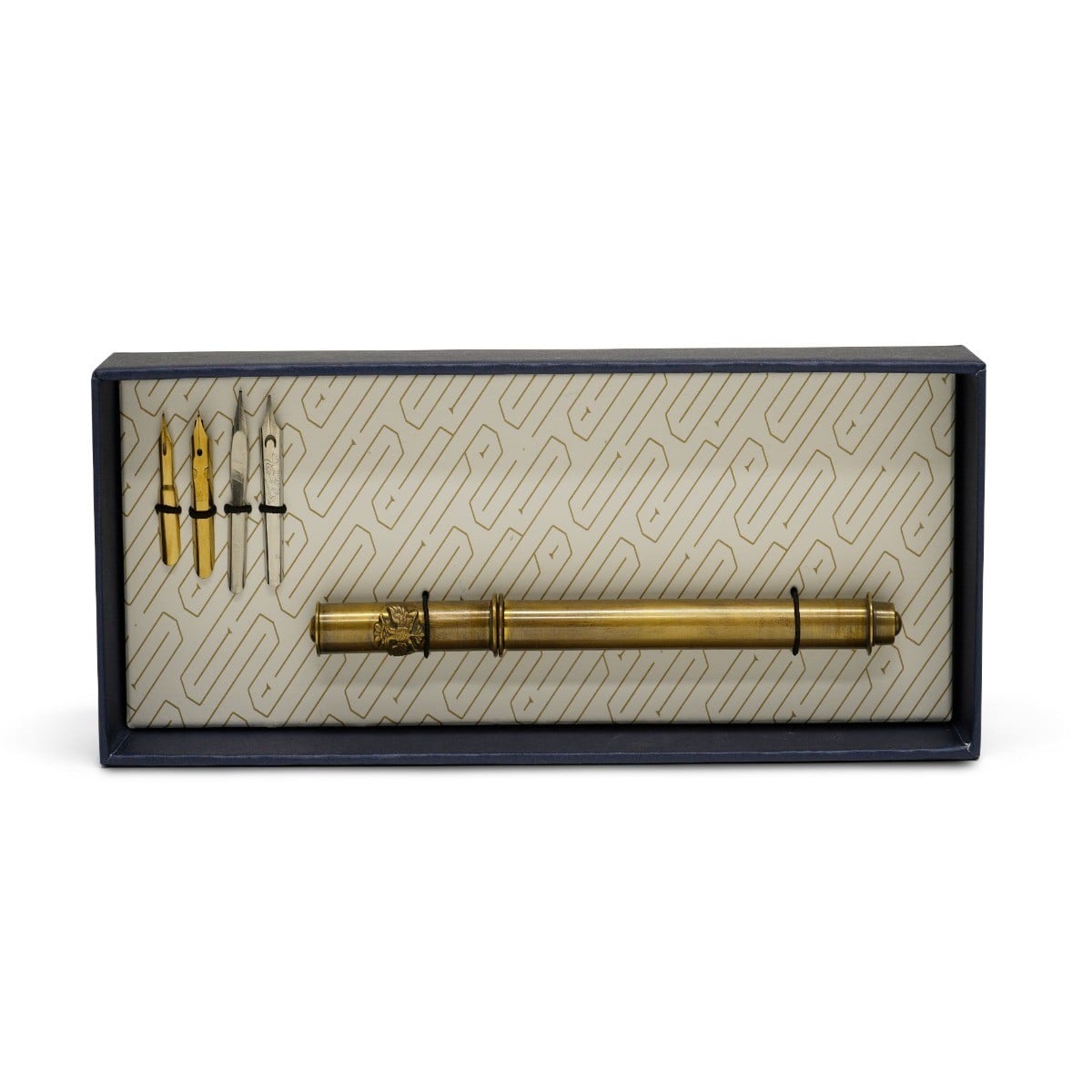 Traditional Dip Calligraphy Pen Set - Bronze