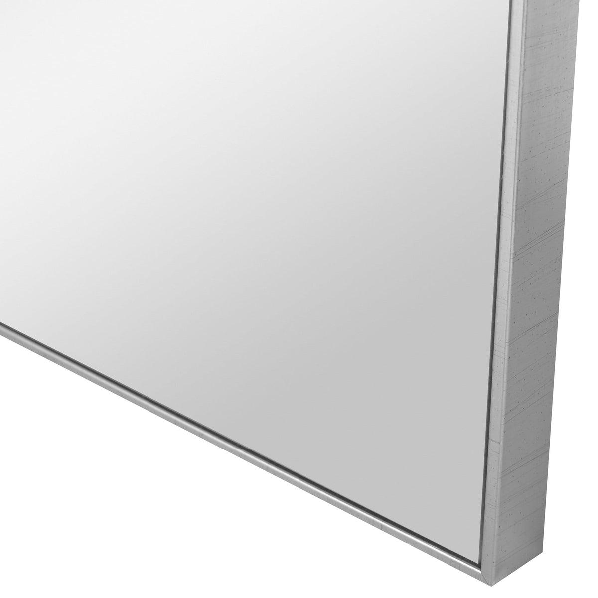 Alexo Square Mirror in Silver