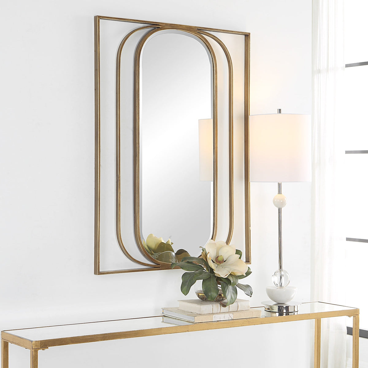 Replicate Contemporary Oval Mirror