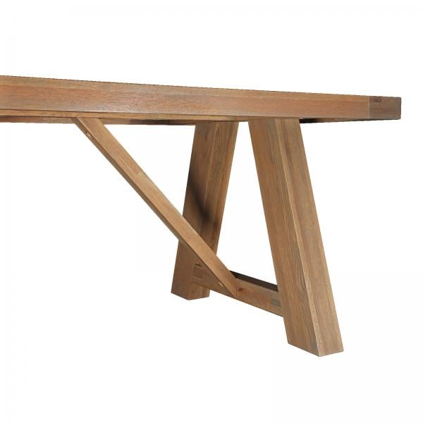 Monastery Refectory Grey Oiled Table - 220cm