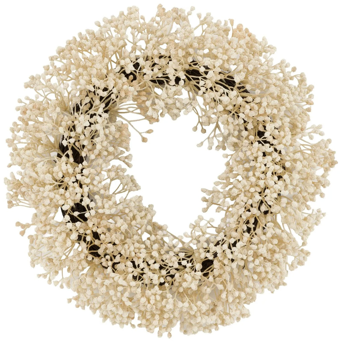 Neutral Gypsophila Wreath