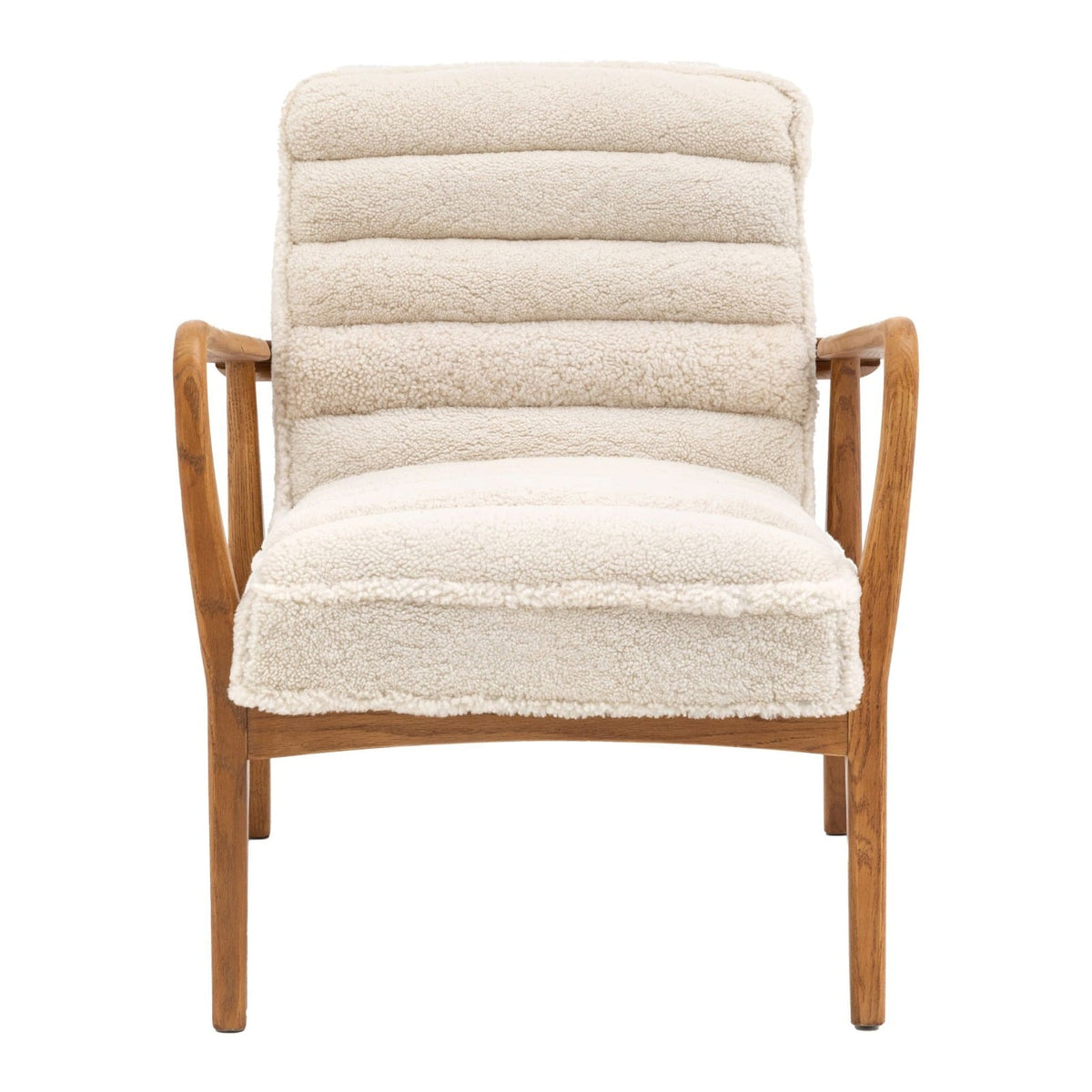 Occasional Chair York in Cream Sheepskin
