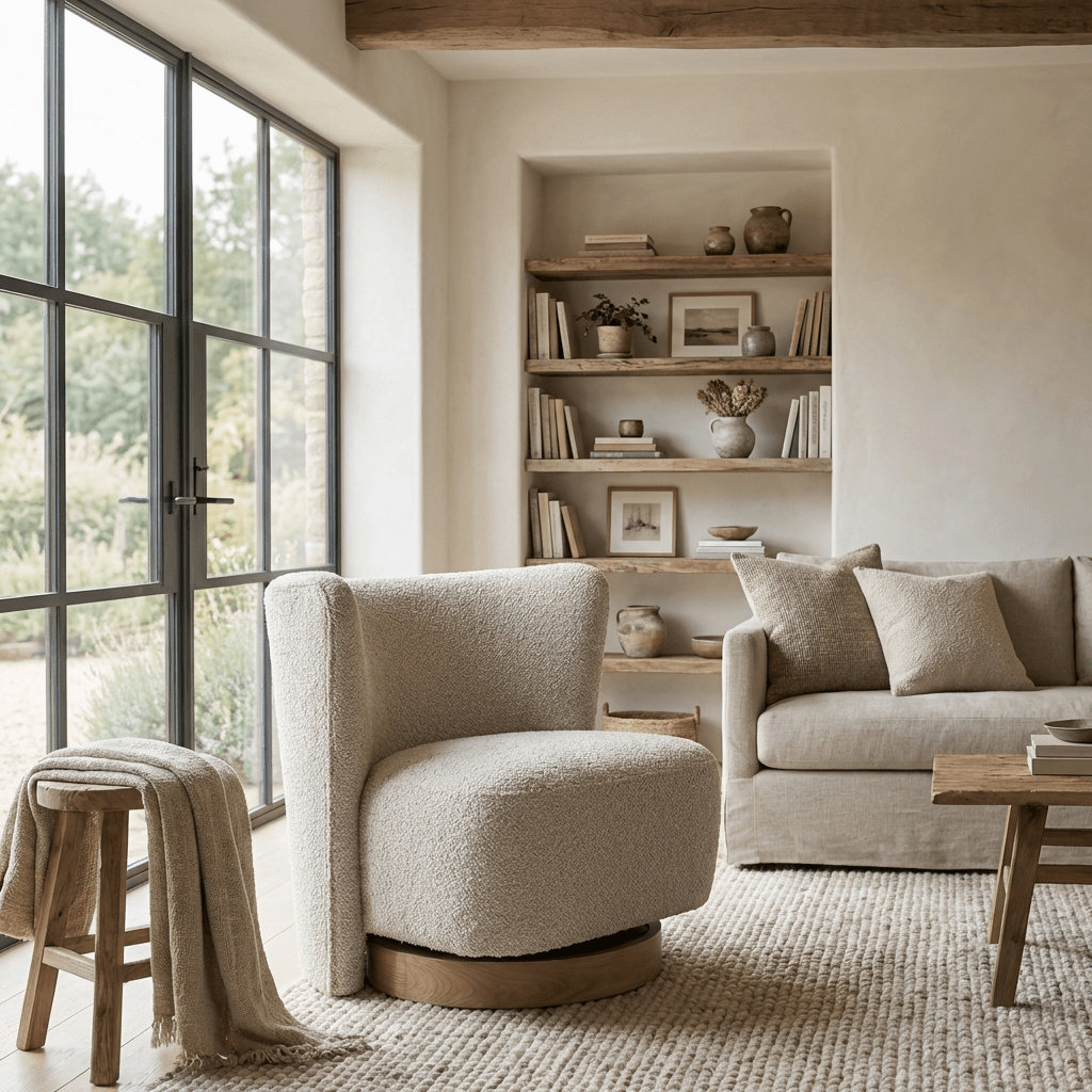 On The Swivel Accent Chair