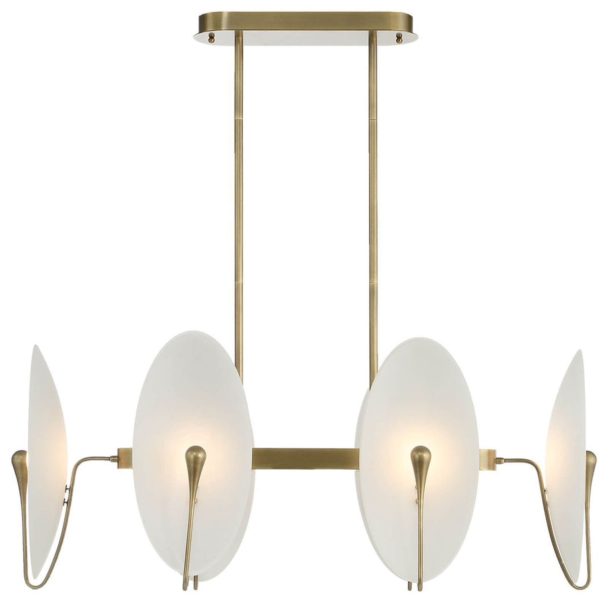 Opal Wand 6 Light LED Pendant