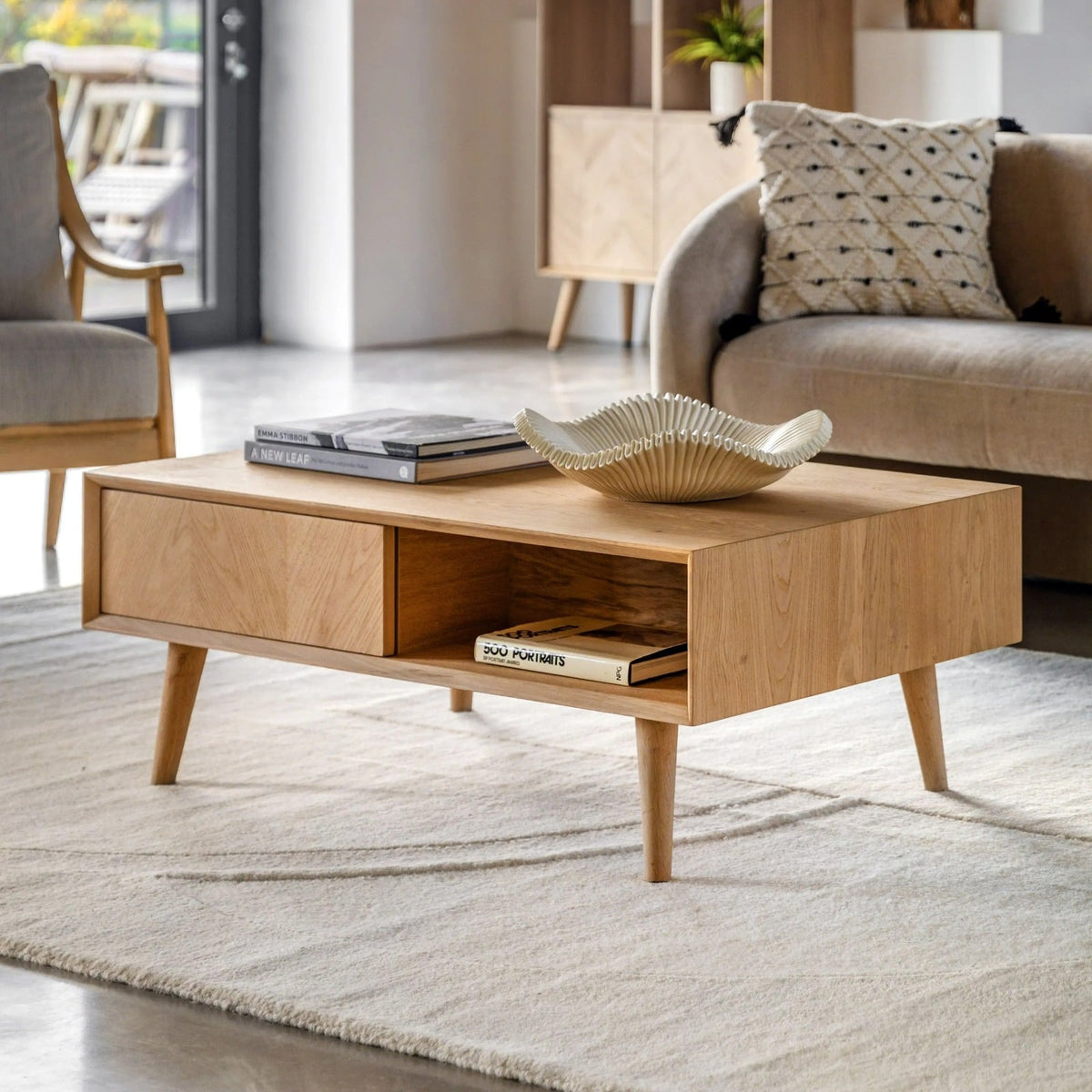 Papeete 2 Drawer Coffee Table