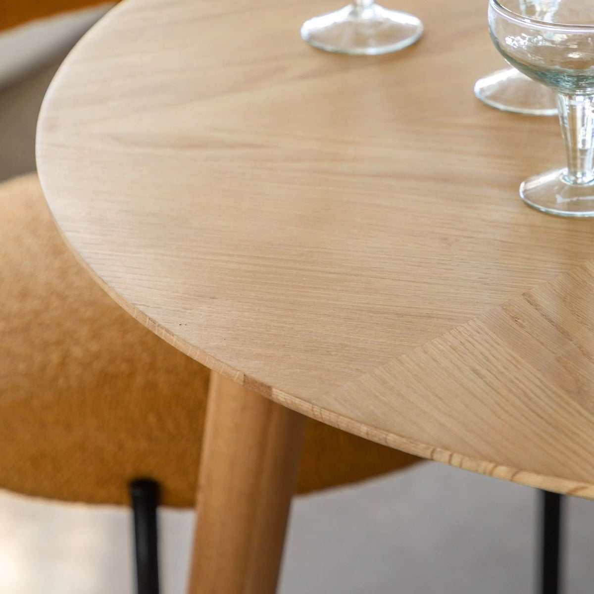 Papeete Round Dining Table - 100cm