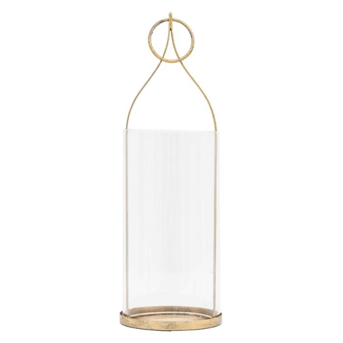Alyia Lantern Large Antique Gold
