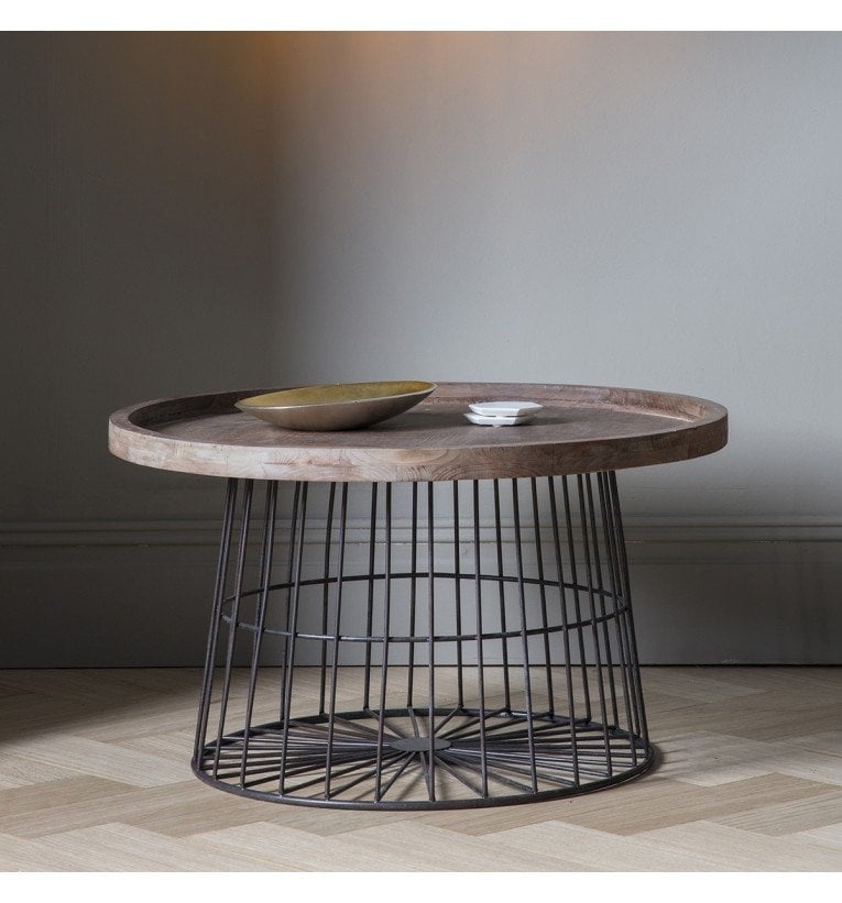 Pavilion Chic Coffee Table Menzies Industrial Timber