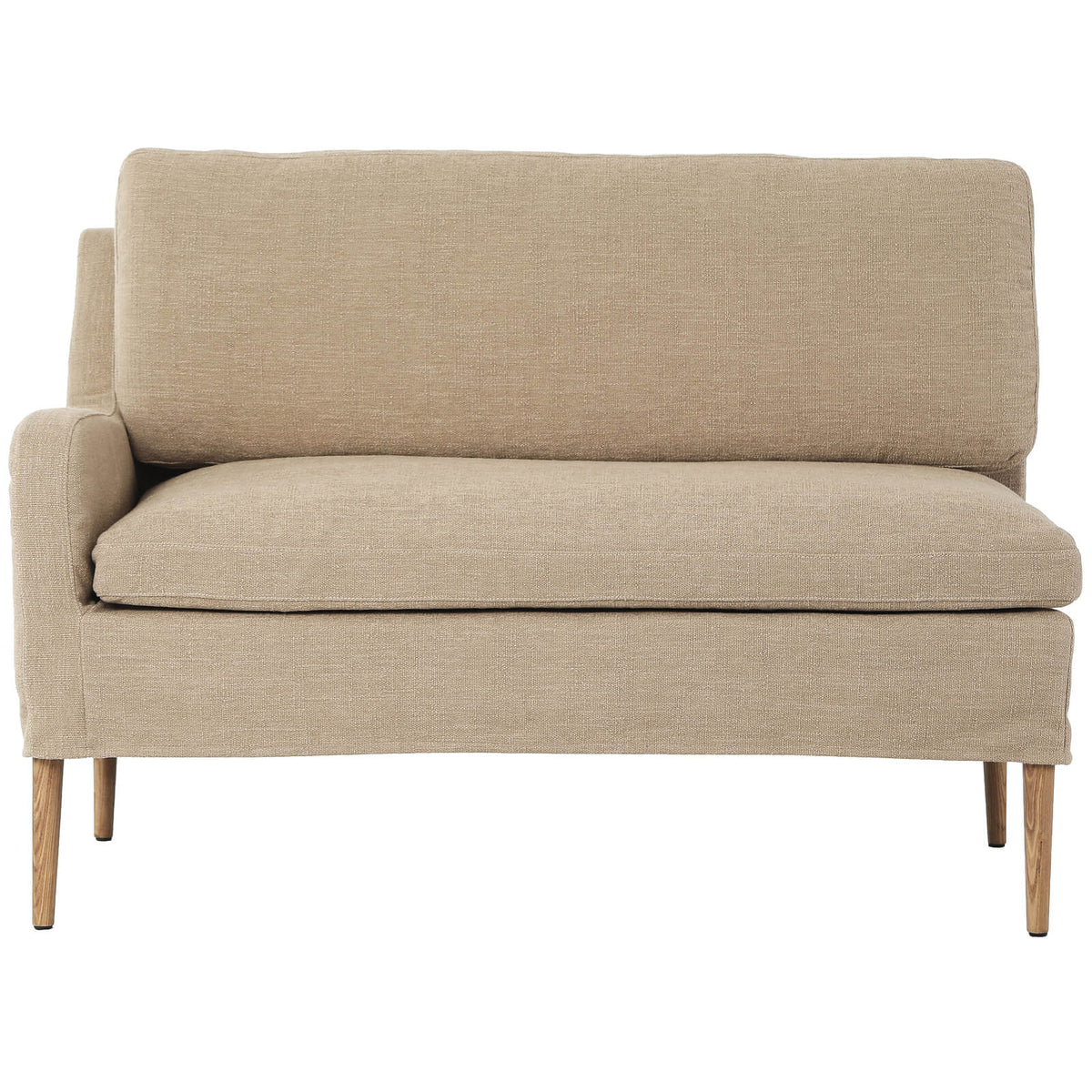 Pensham Upholstered Bench - Left-Hand-Facing Unit