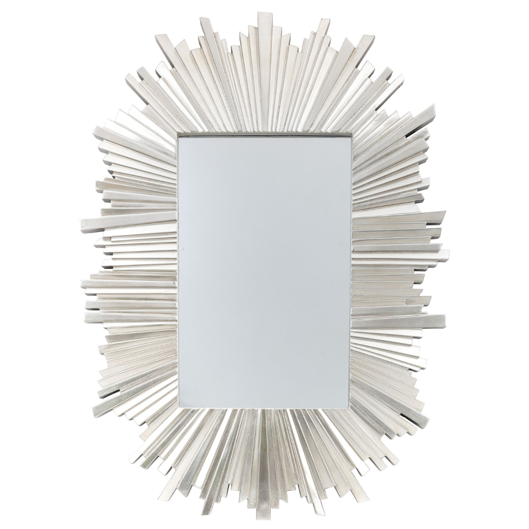 Starburst Mirror in Silver