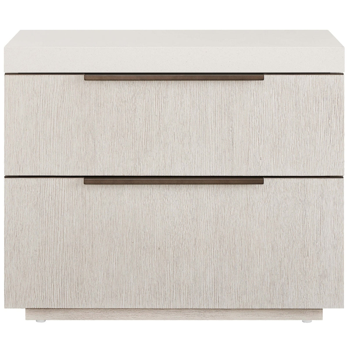 Quartz 2-Drawer Bedside Table