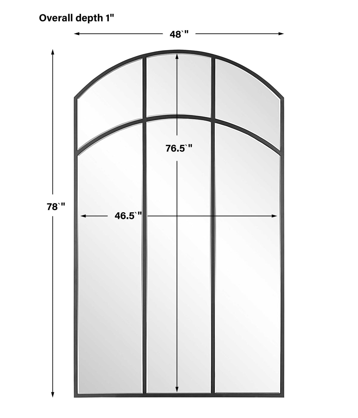Vaulted Mirror